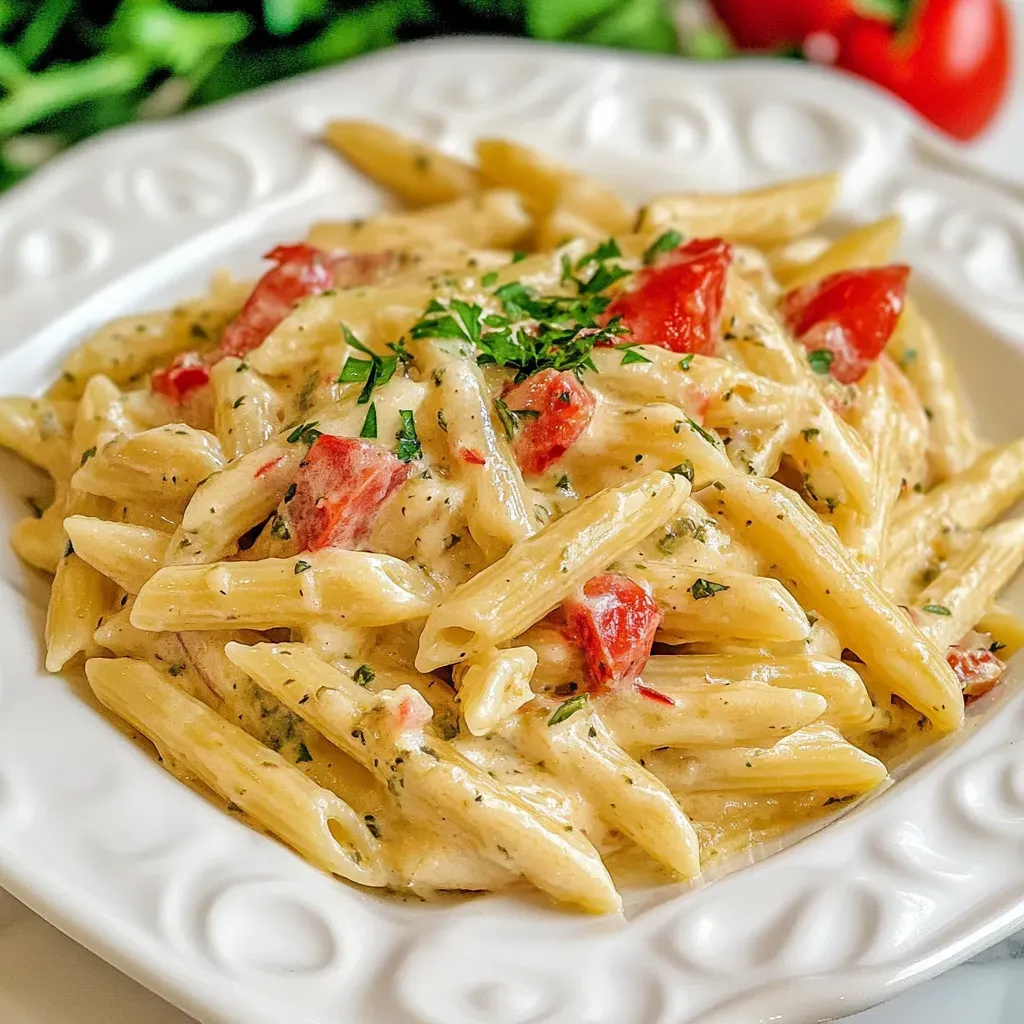 Garlic and Herb Penne Pasta