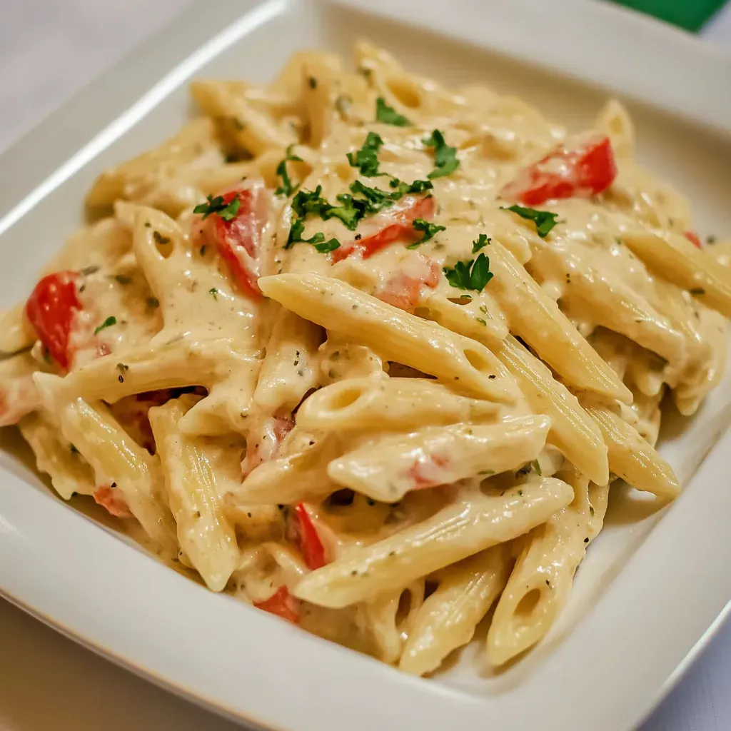 Garlic and Herb Penne Pasta