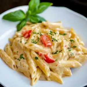 Garlic and Herb Penne Pasta