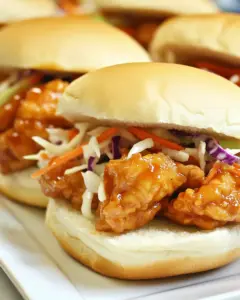General Tso's Chicken Sliders