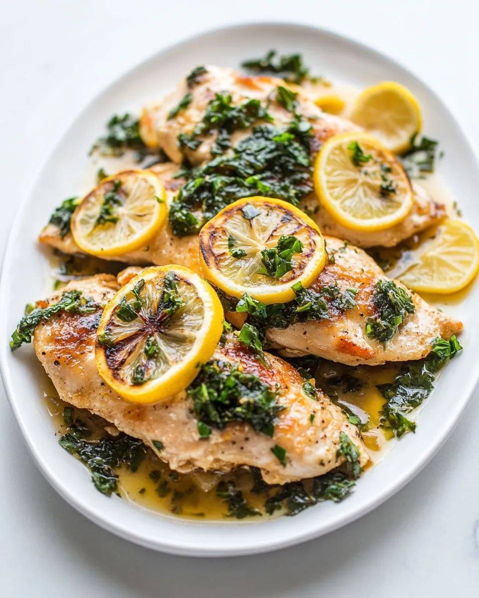 Lemon Chicken Piccata