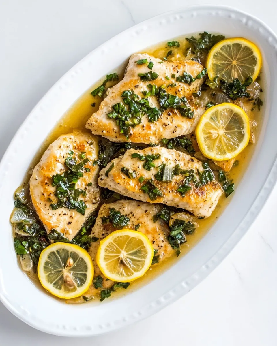 Lemon Chicken Piccata