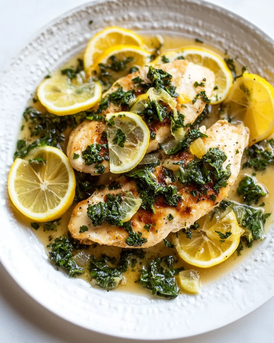 Lemon Chicken Piccata