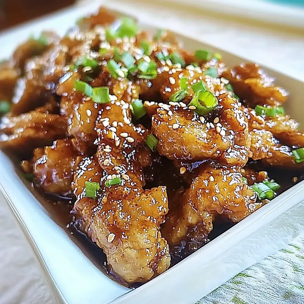 Ginger Crispy Sesame Chicken