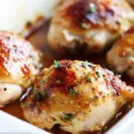 Ginger Garlic Baked Chicken