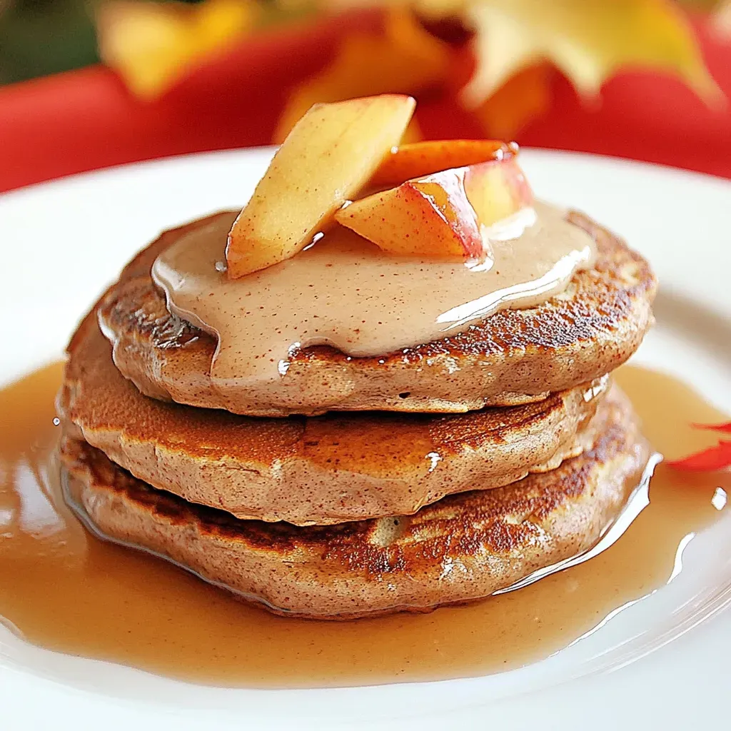 Gingerbread Apple Pancakes