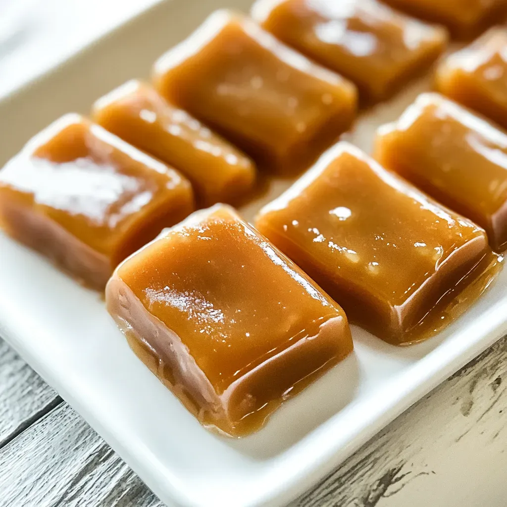 Gingerbread Caramels