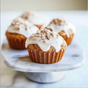 Gingerbread Doughnut Muffins