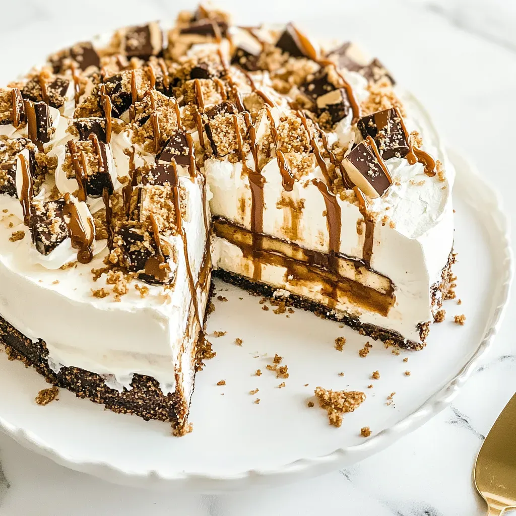 Gingersnap Turtle Icebox Cake