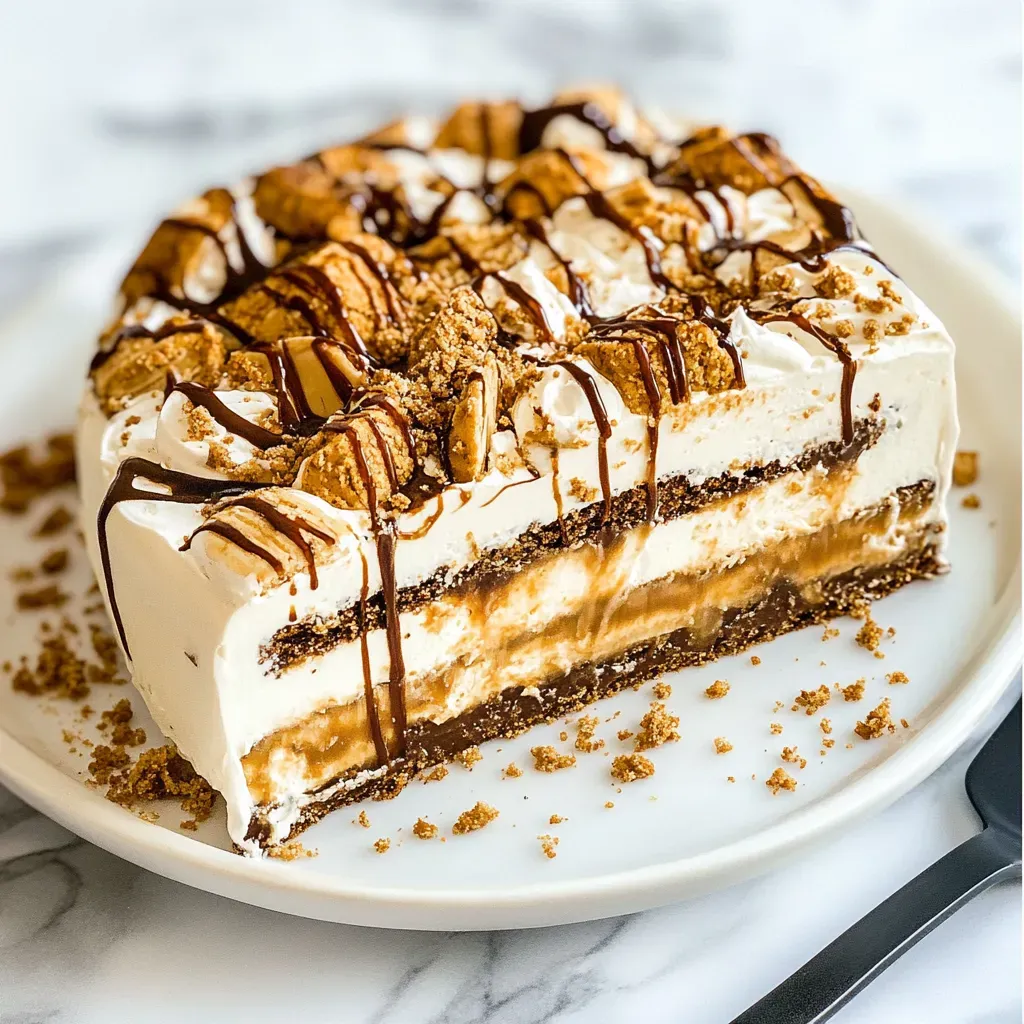 Gingersnap Turtle Icebox Cake