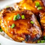 Glazed Apricot Chicken Thighs