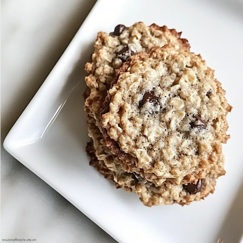 Gluten Free Dairy Free Oatmeal Chocolate Chip Cookies