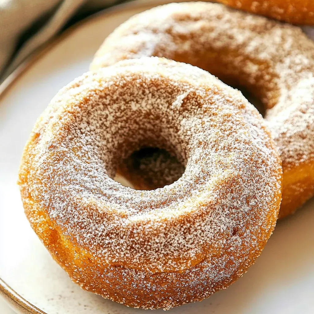 Gluten Free Pumpkin Spice Donuts