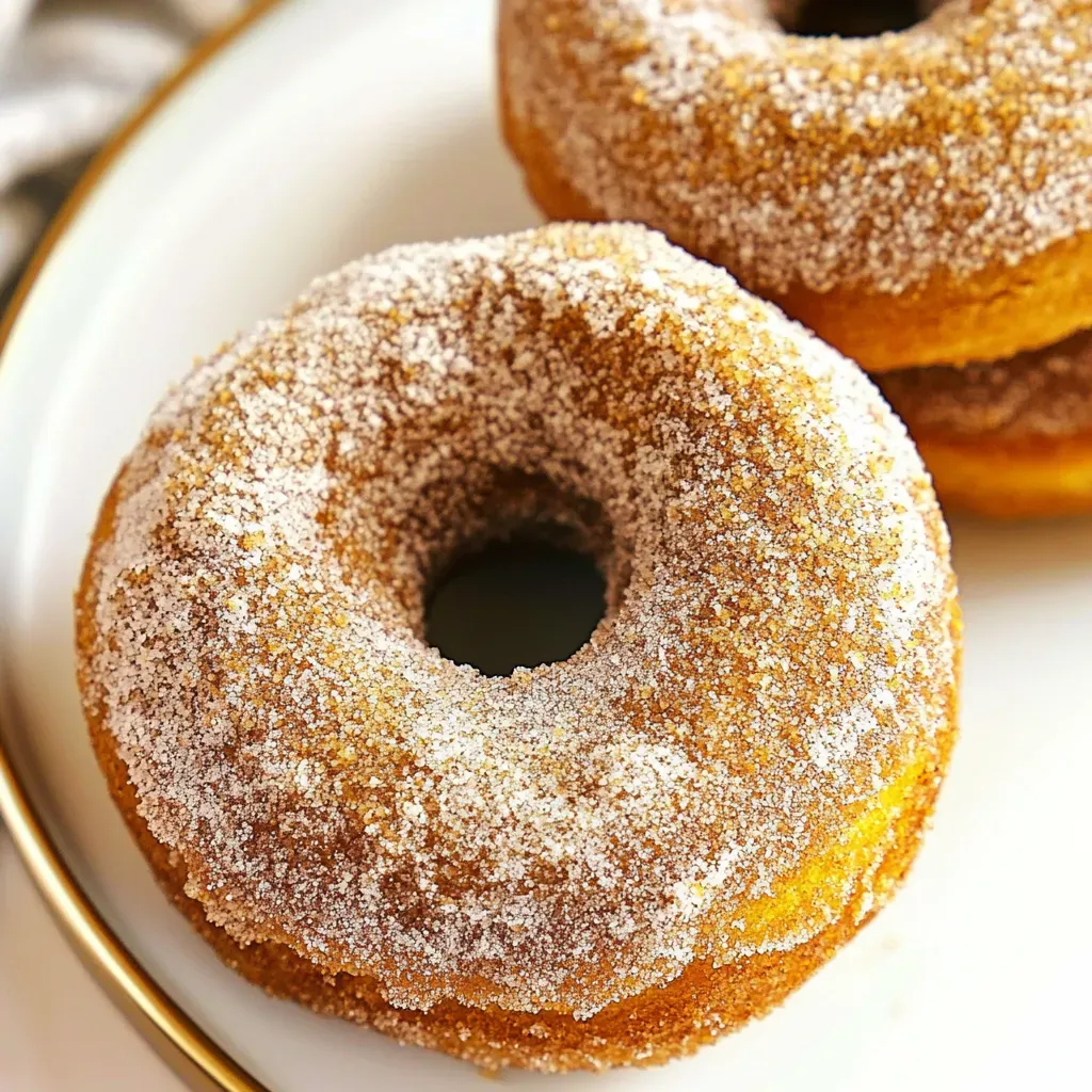 Gluten Free Pumpkin Spice Donuts