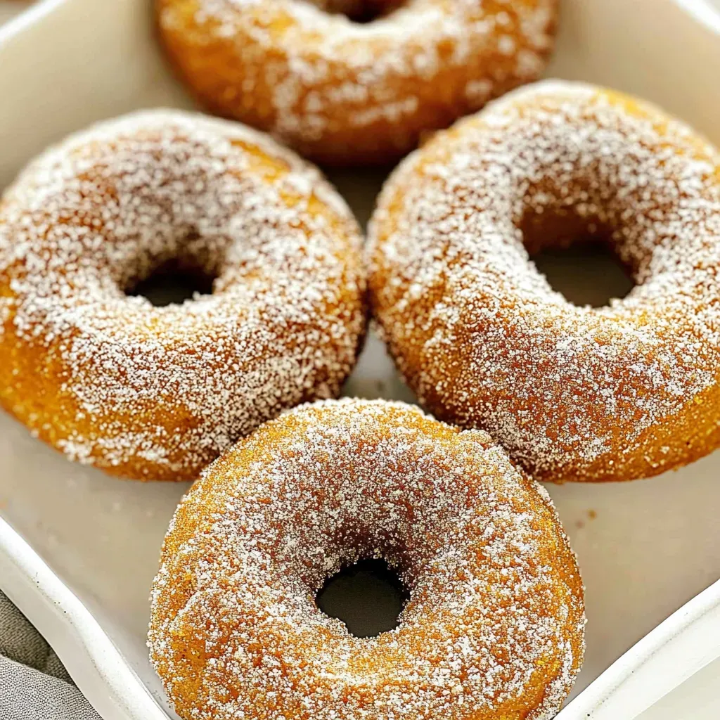 Gluten Free Pumpkin Spice Donuts