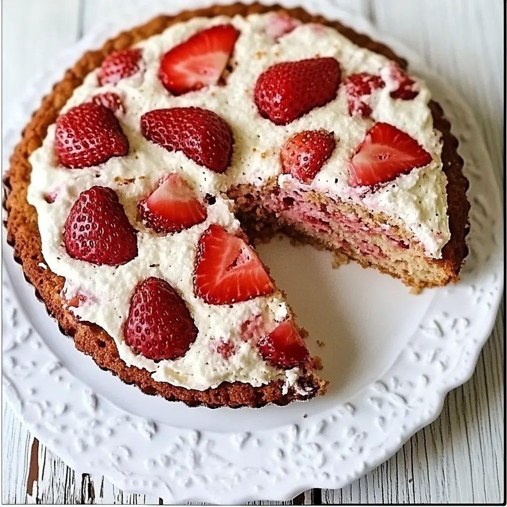 Gluten Free Strawberry Cake