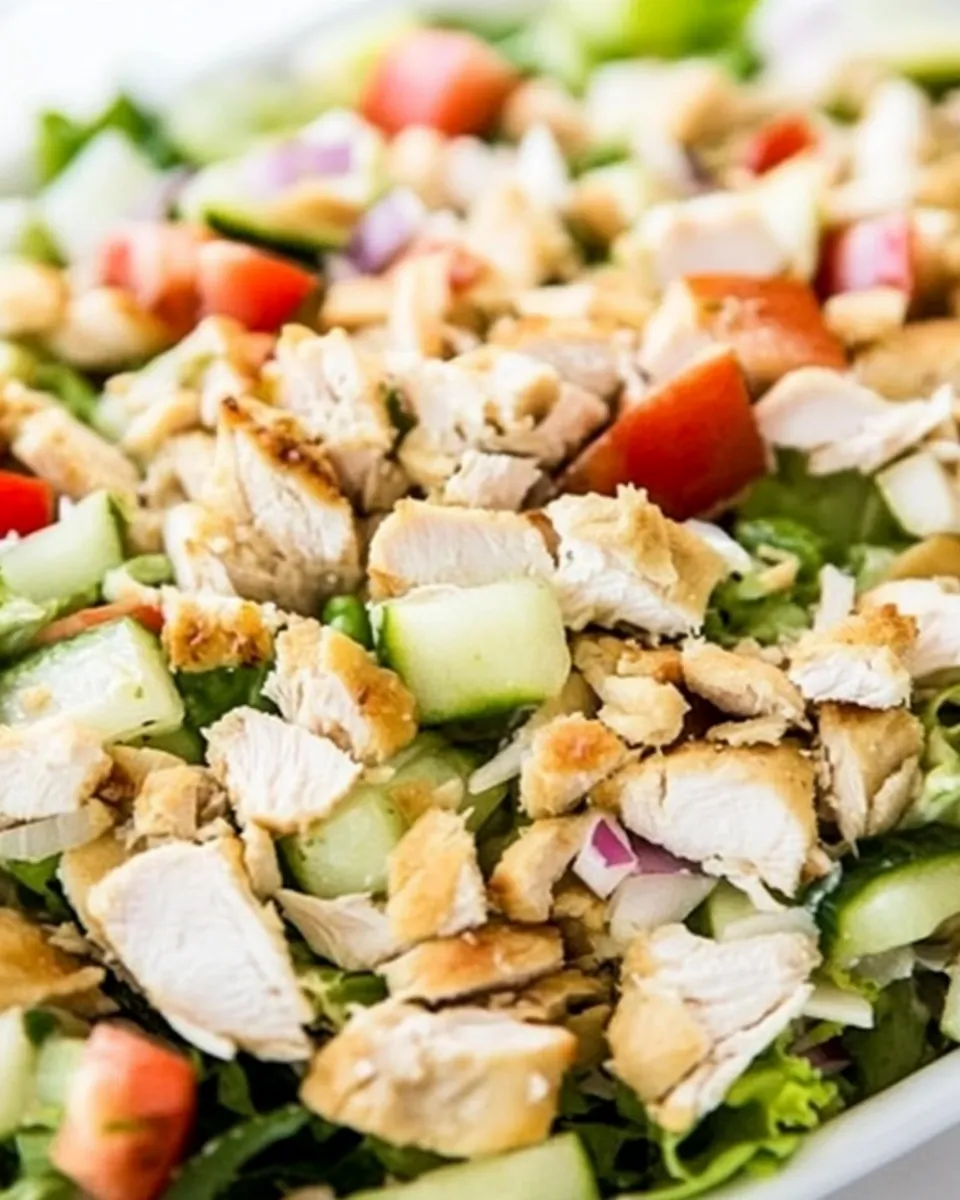 Golden Chicken Salad