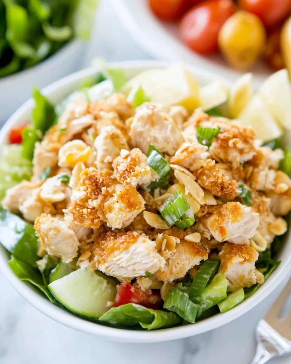 Golden Chicken Salad
