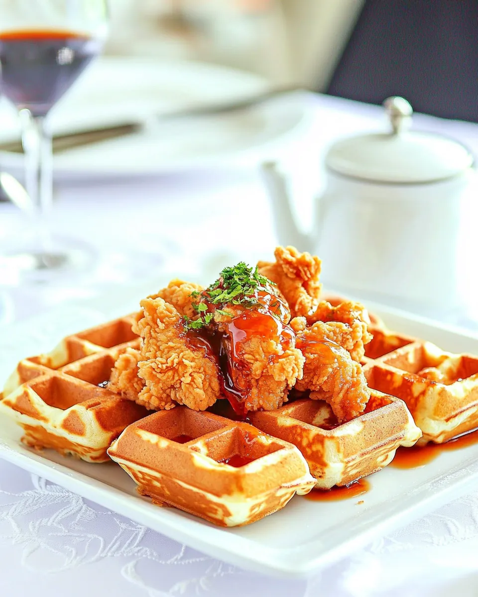Grand Lux Cafe Chicken N Waffles