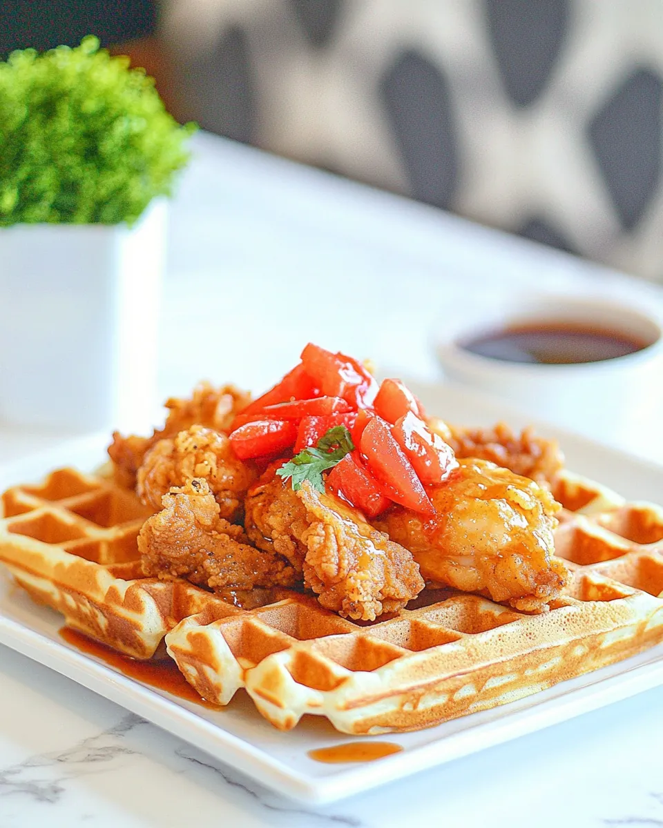 Grand Lux Cafe Chicken N Waffles
