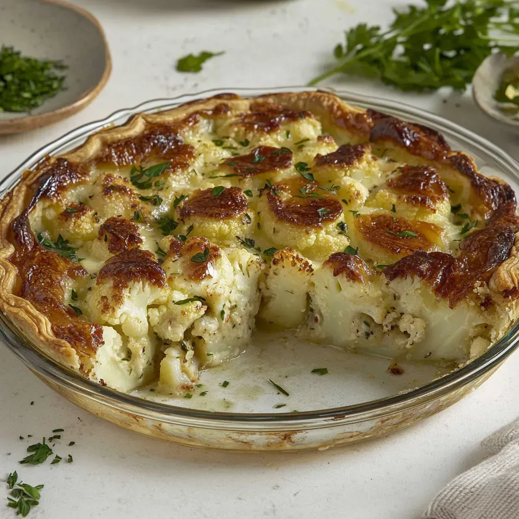 Greek Cauliflower Pie
