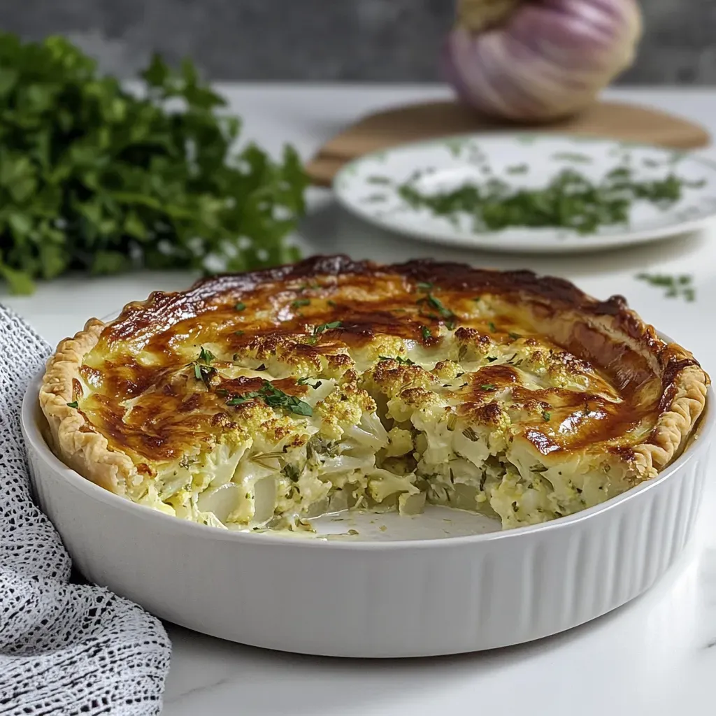 Greek Cauliflower Pie