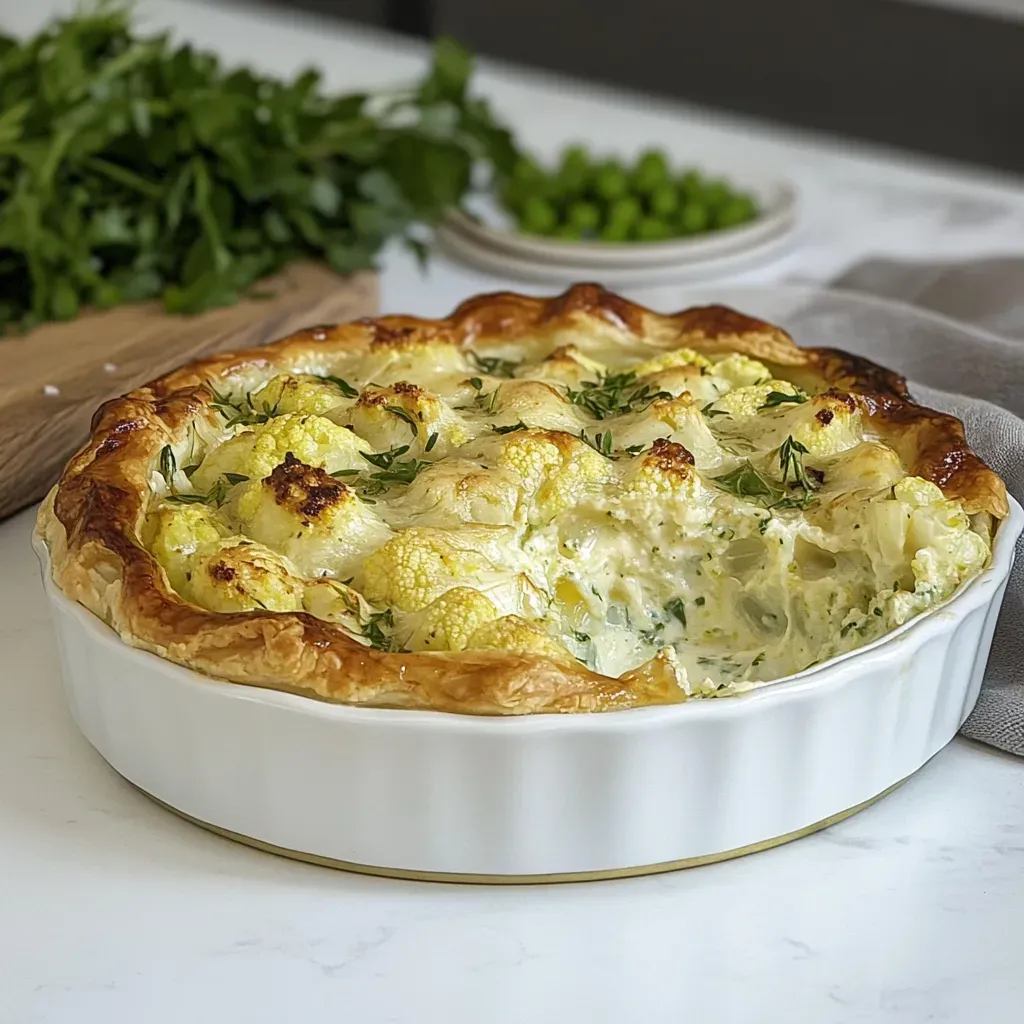 Greek Cauliflower Pie