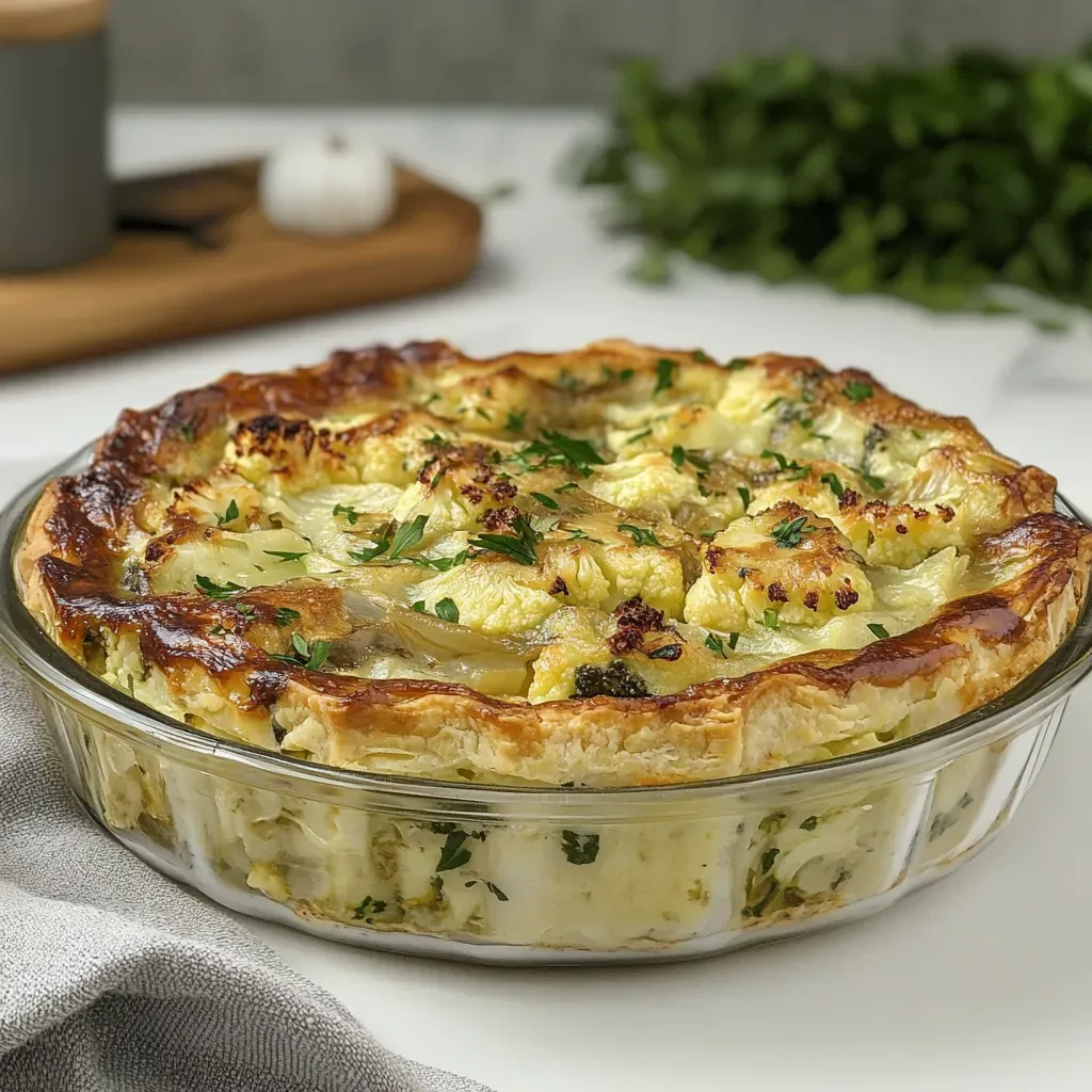 Greek Cauliflower Pie