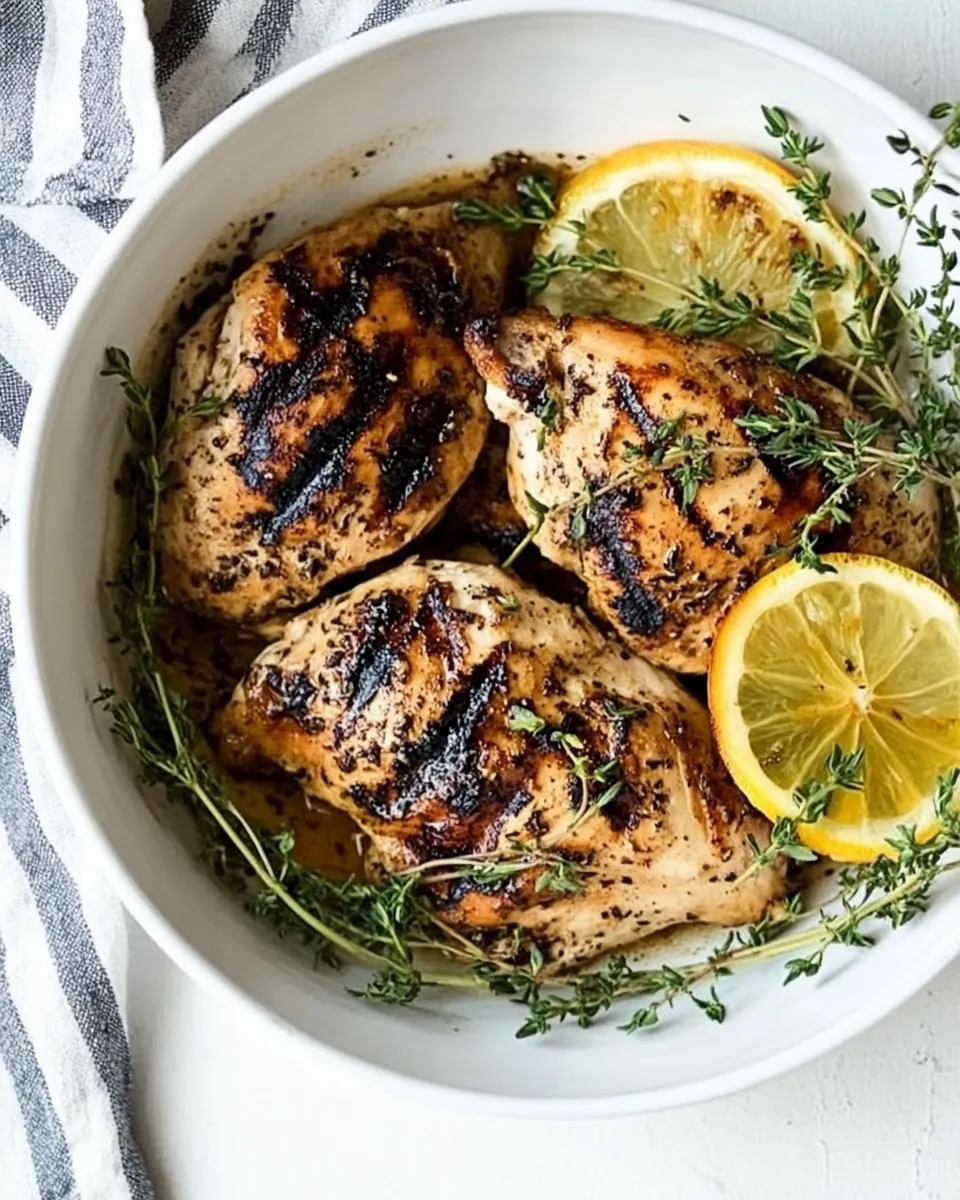 Greek Chicken Marinade