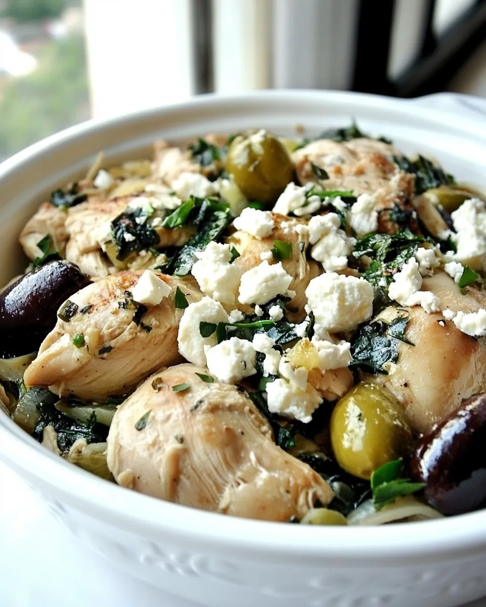 Greek Chicken Skillet