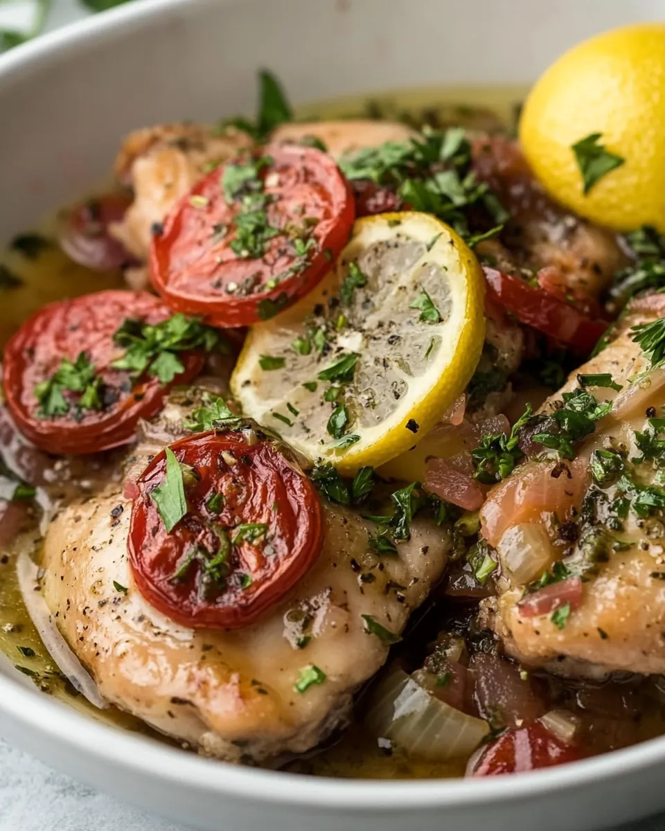 Greek Chicken Thighs
