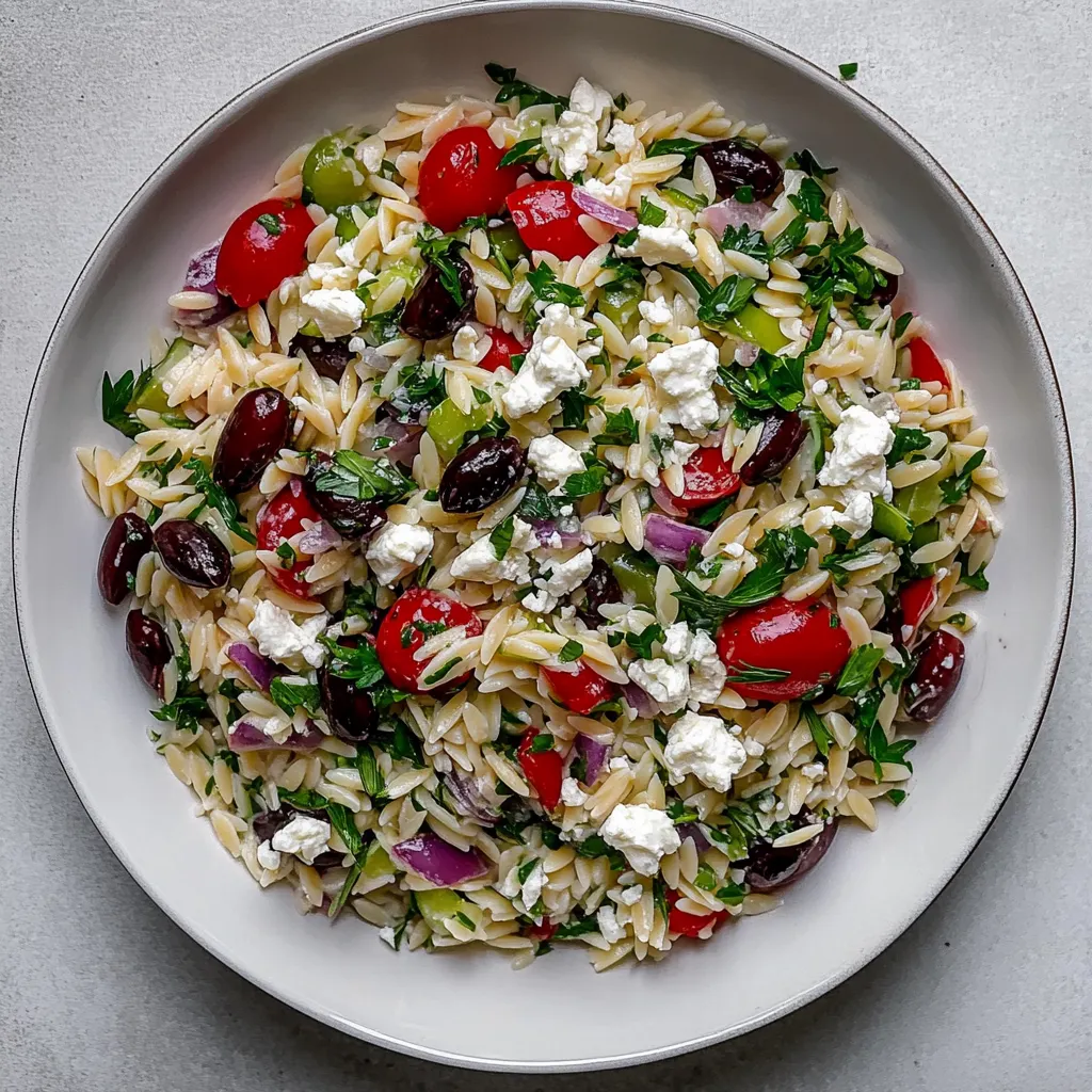 Greek Orzo Salad
