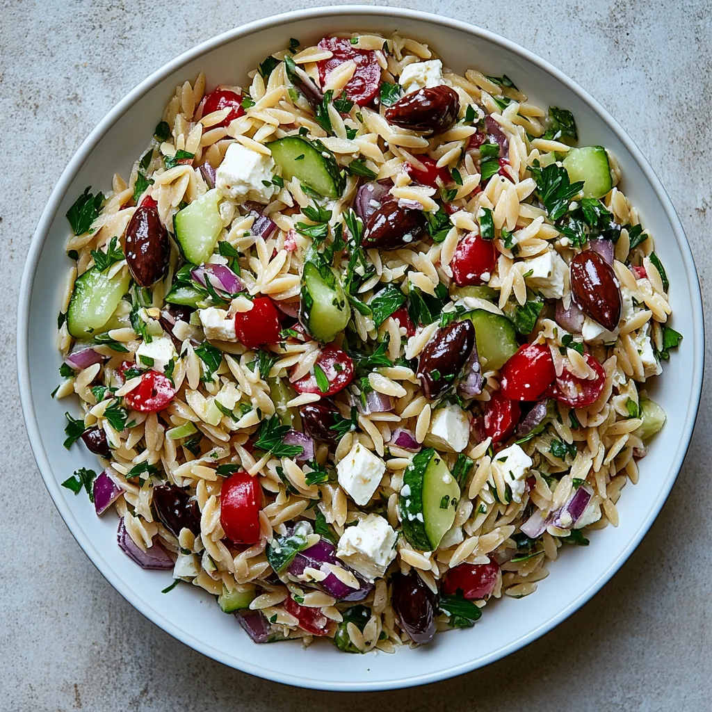 Greek Orzo Salad