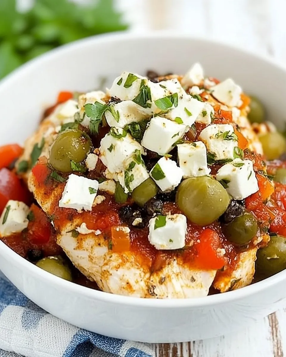 Greek Skillet Chicken