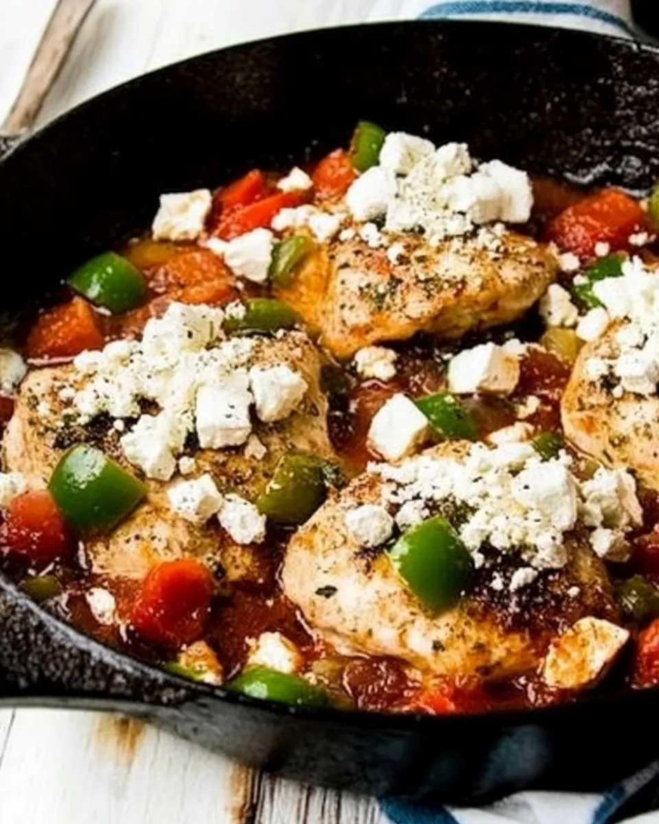 Greek Skillet Chicken