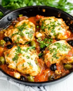Greek Skillet Chicken