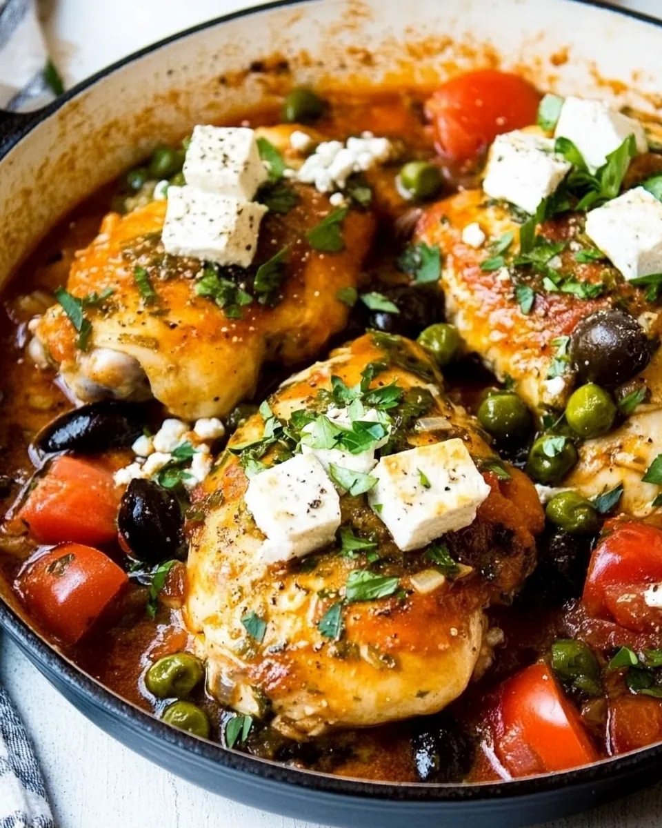 Greek Skillet Chicken