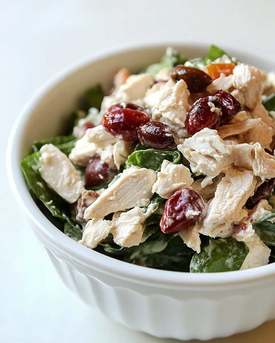 Greek Yogurt Chicken Salad