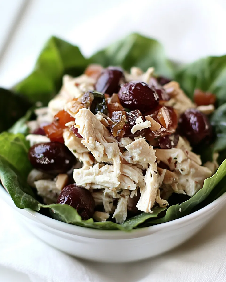 Greek Yogurt Chicken Salad