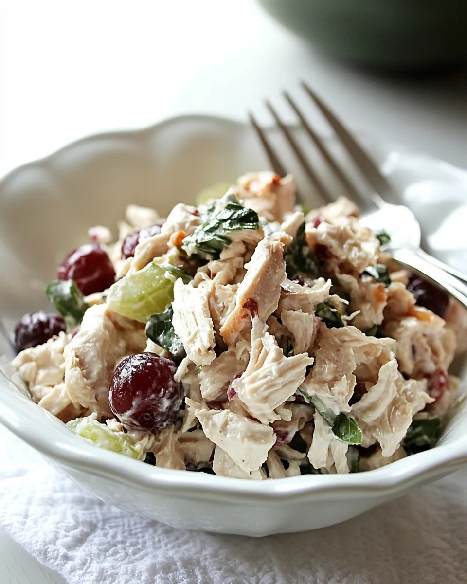 Greek Yogurt Chicken Salad