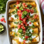 Green Chicken Enchiladas