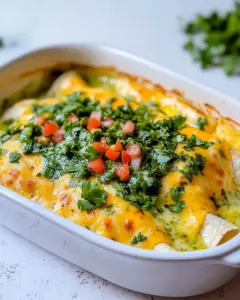 Green Chicken Enchiladas