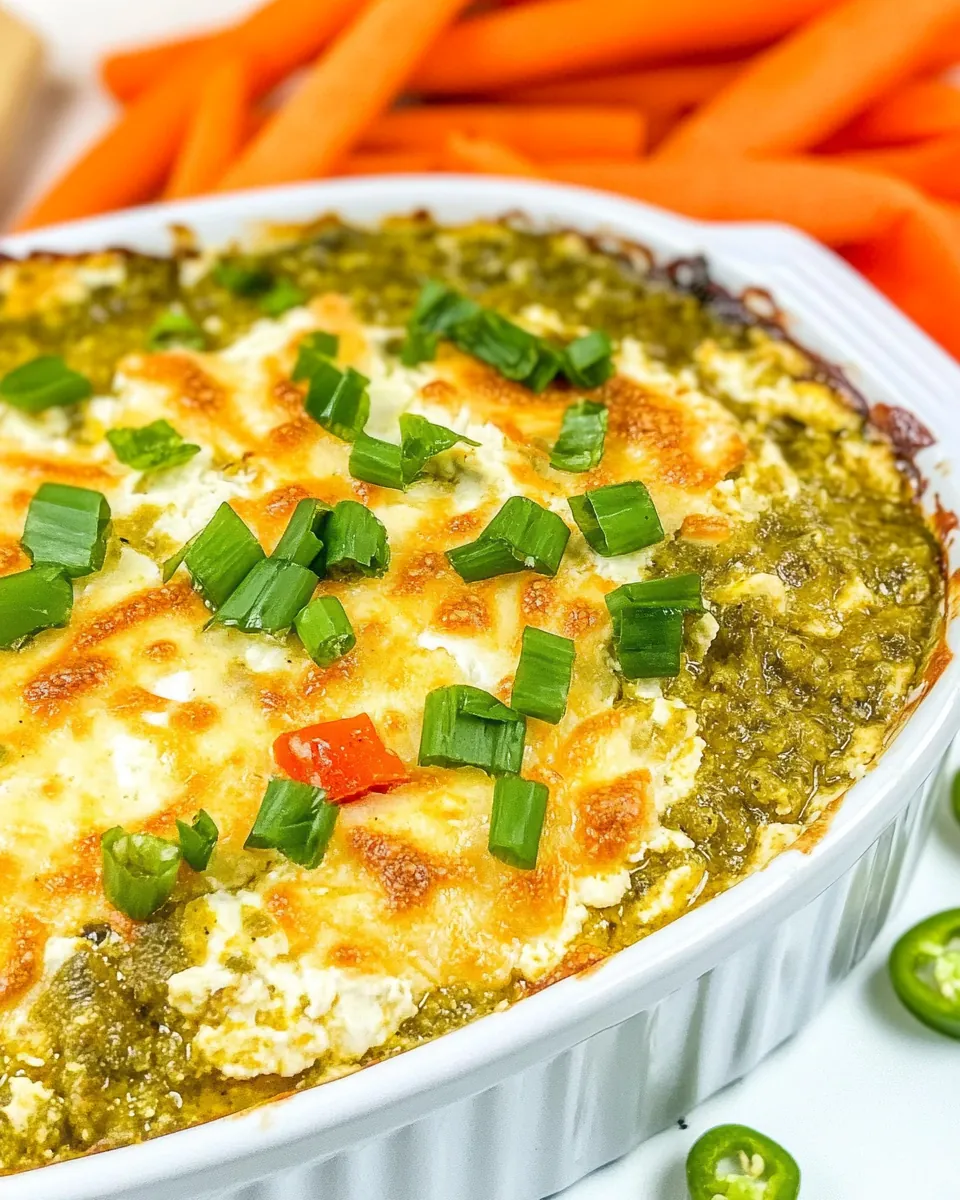 Green Chile Chicken Dip