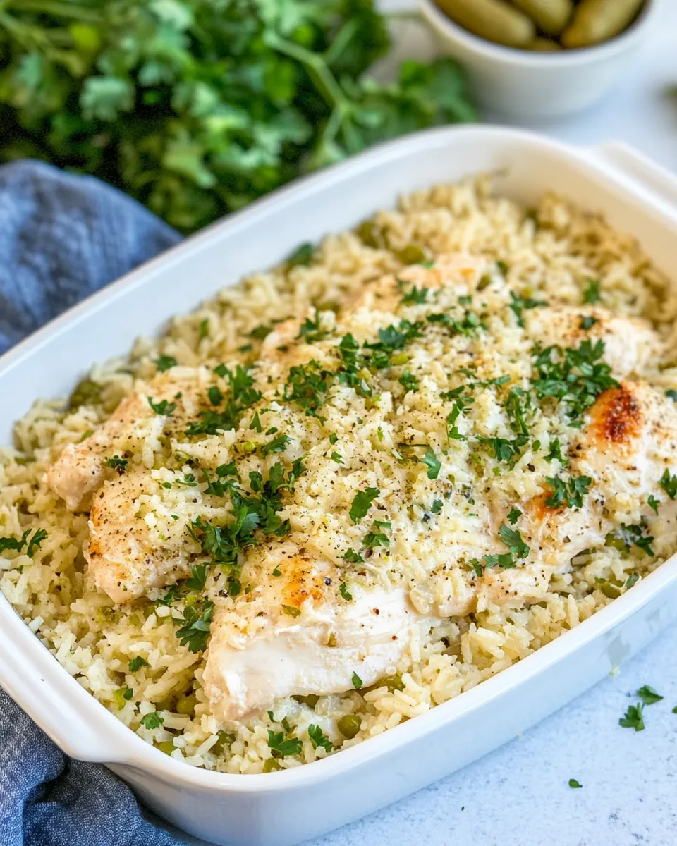 Green Chile Chicken and Rice