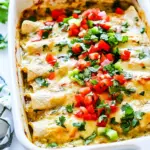 Green Chile Enchiladas with Chicken