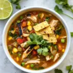 Grilled Chicken Tortilla Soup