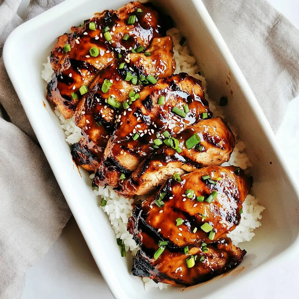 Grilled Teriyaki Chicken