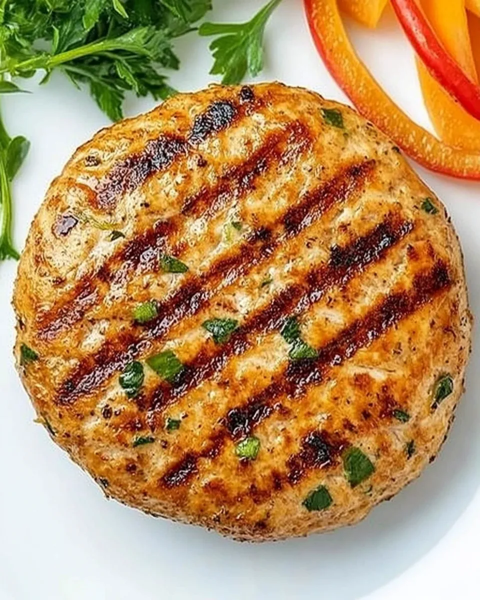 Ground Chicken Burgers