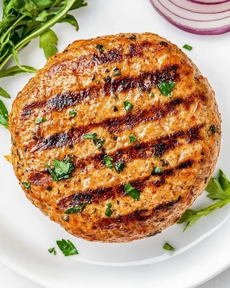 Ground Chicken Burgers