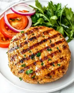 Ground Chicken Burgers